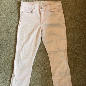H&M pink skinny jeans